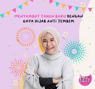 Menyambut Tahun Baru dengan Gaya Hijab Anti Tembem